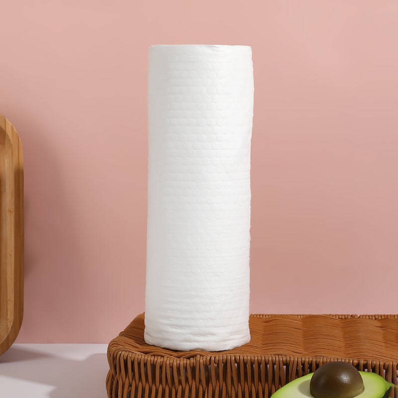 Household Kitchen Paper Towels, Thickened Non-Woven Fabric, Lazy Rags, Washable Disposable Rags, Lint-Free Kitchen Paper Towels - Image 1